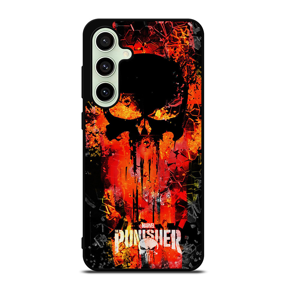 THE PUNISHER MARVEL SKULL LOGO 2 Samsung Galaxy S24 FE Case Cover