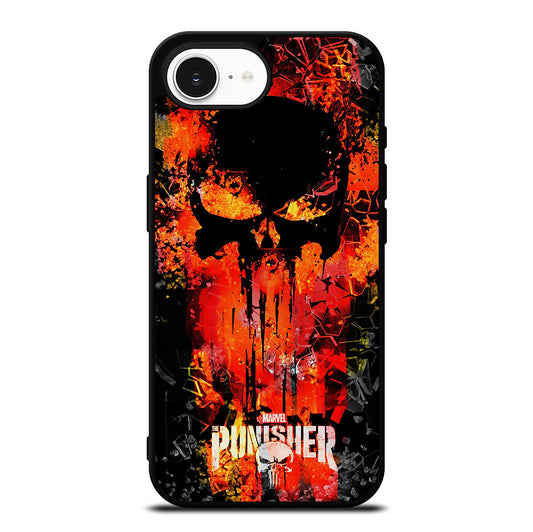 THE PUNISHER MARVEL SKULL LOGO 2 iPhone 16e Case Cover