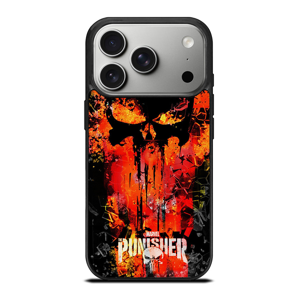 THE PUNISHER MARVEL SKULL LOGO 2 iPhone 17 Pro Case Cover