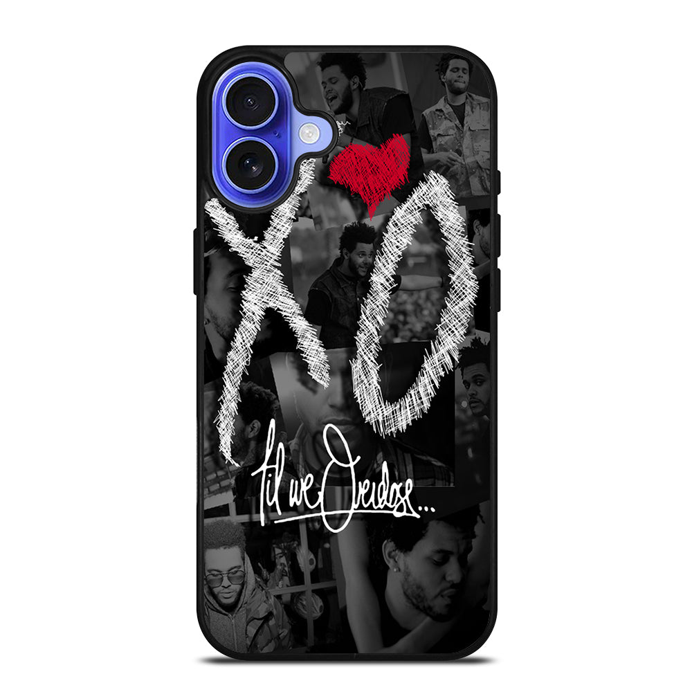 THE WEEKND XO COLLAGE LOGO iPhone 16 Case Cover