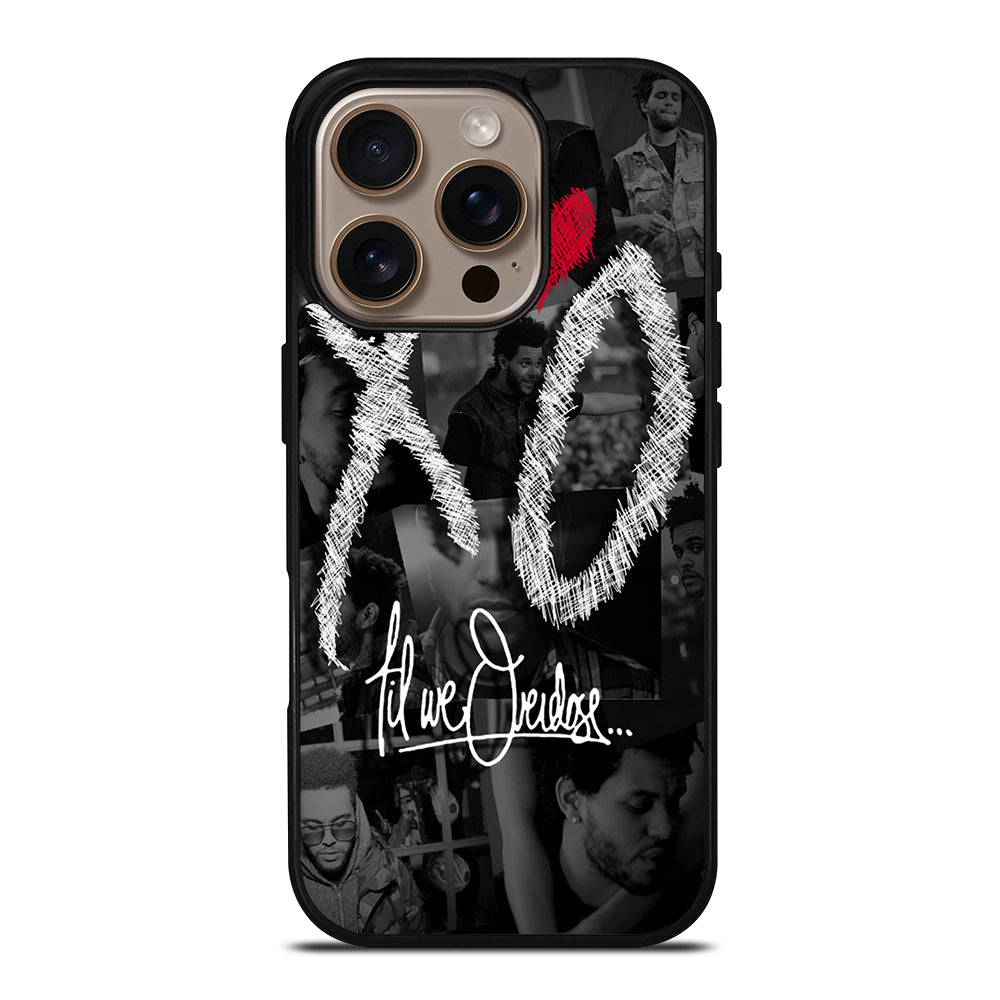 THE WEEKND XO COLLAGE LOGO iPhone 16 Pro Case Cover