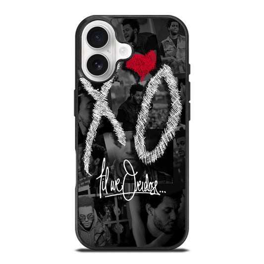 THE WEEKND XO COLLAGE LOGO iPhone 17 Case Cover