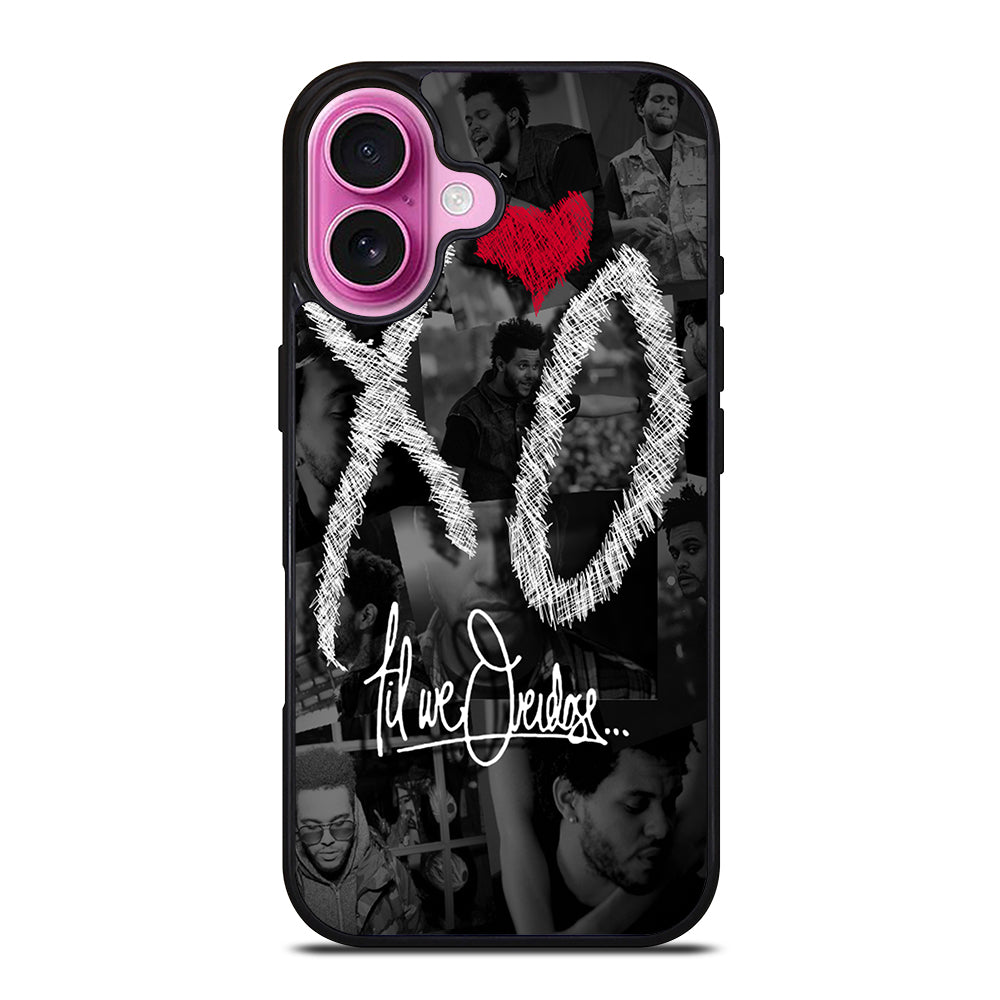 THE WEEKND XO COLLAGE LOGO iPhone 16 Plus Case Cover