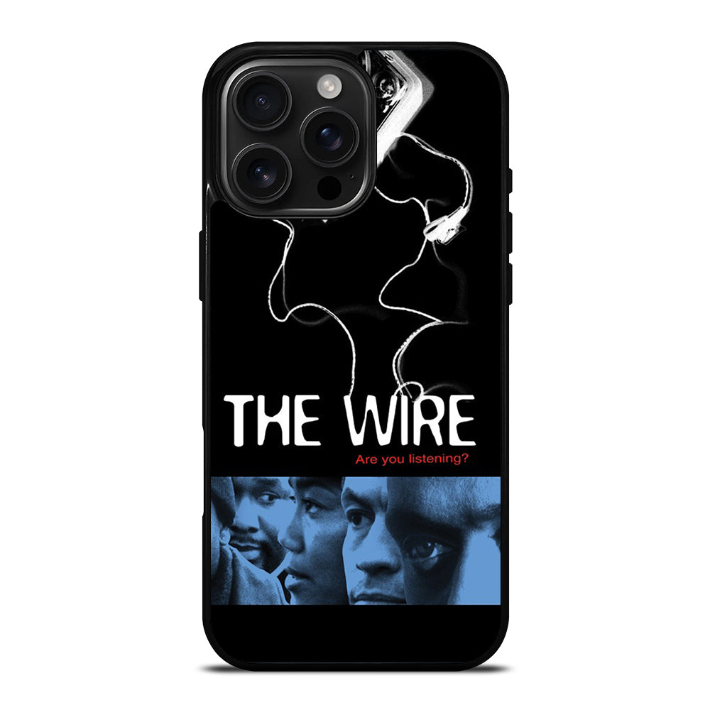 THE WIRE TV SHOW iPhone 16 Pro Max Case Cover