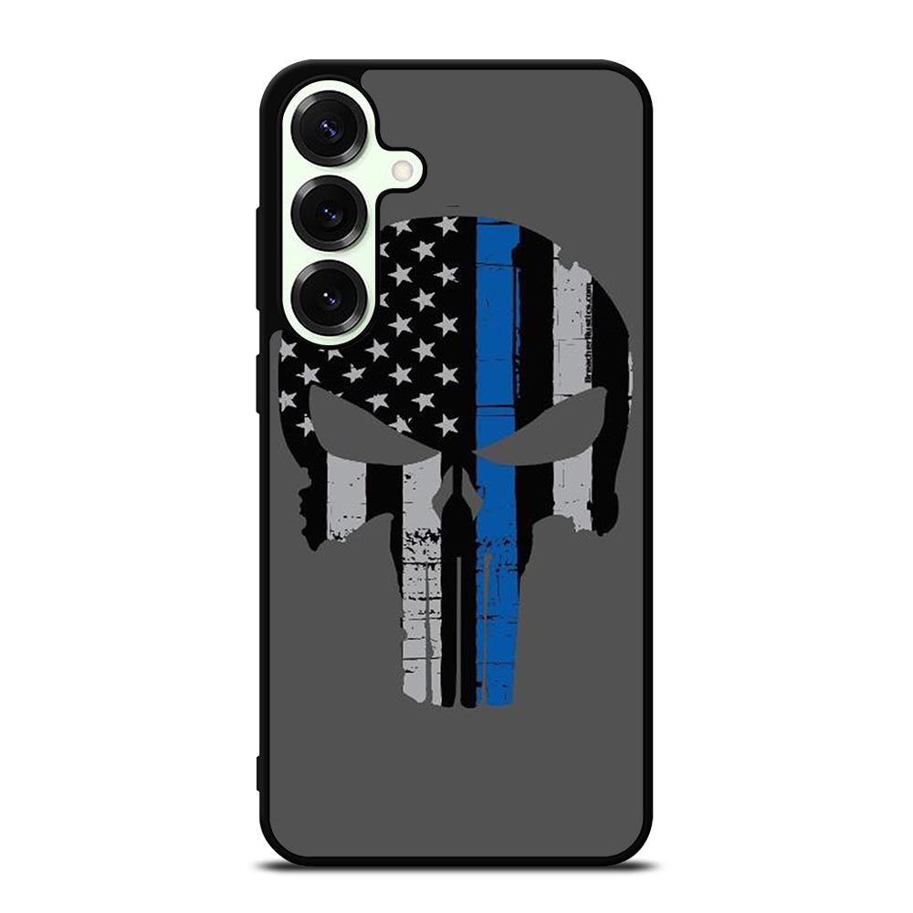 THIN BLUE LINE PUNISHER SKULL 2 Samsung Galaxy S25 Plus Case Cover