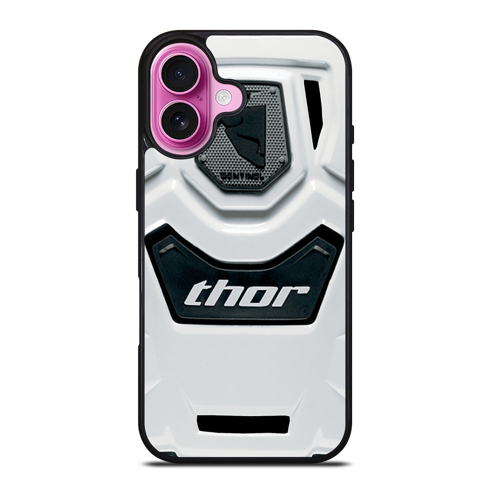 THOR MX SENTINEL WHITE iPhone 16 Plus Case Cover