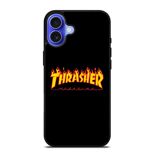 THRASHER MAGAZINE SKATEBOARD LOGO iPhone 16 Case Cover