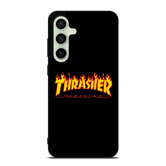 THRASHER MAGAZINE SKATEBOARD LOGO Samsung Galaxy S24 FE Case Cover