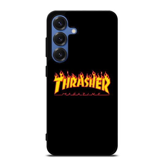 THRASHER MAGAZINE SKATEBOARD LOGO Samsung Galaxy S25 Case Cover