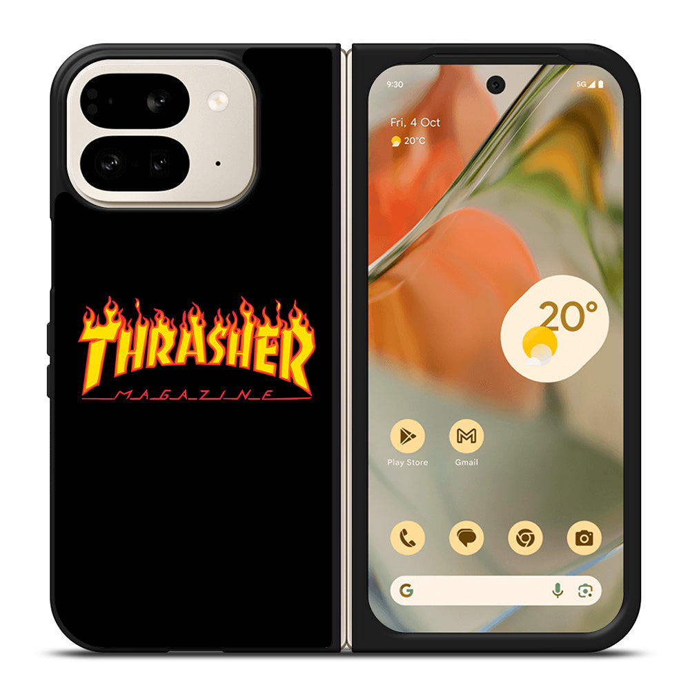 THRASHER MAGAZINE SKATEBOARD LOGO Google Pixel 9 Pro Fold Case Cover