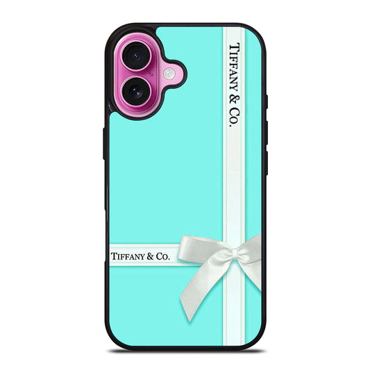 TIFFANY AND CO BLUE LOGO iPhone 16 Plus Case Cover