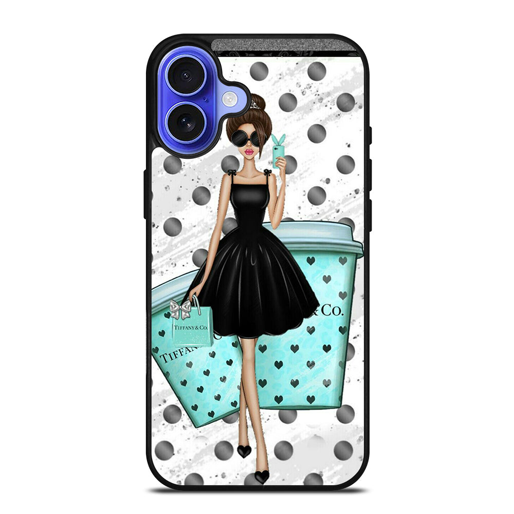 TIFFANY AND CO GIRL iPhone 16 Case Cover