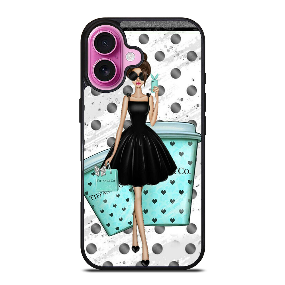 TIFFANY AND CO GIRL iPhone 16 Plus Case Cover