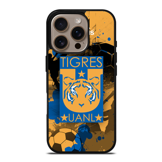 TIGRES UANL CLUB DE FOOTBALL 2 iPhone 16 Pro Case Cover