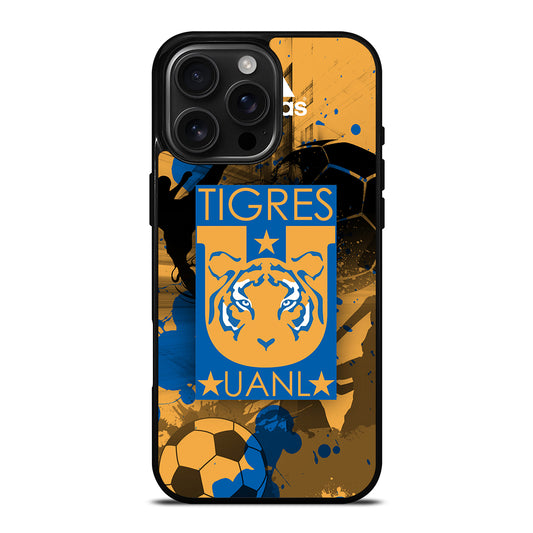 TIGRES UANL CLUB DE FOOTBALL 2 iPhone 16 Pro Max Case Cover