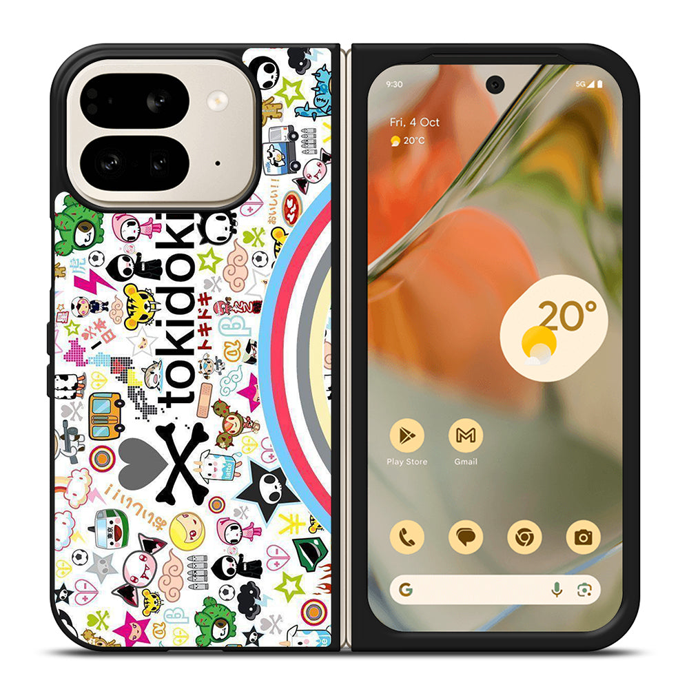 TOKIDOKI LOGO Google Pixel 9 Pro Fold Case Cover