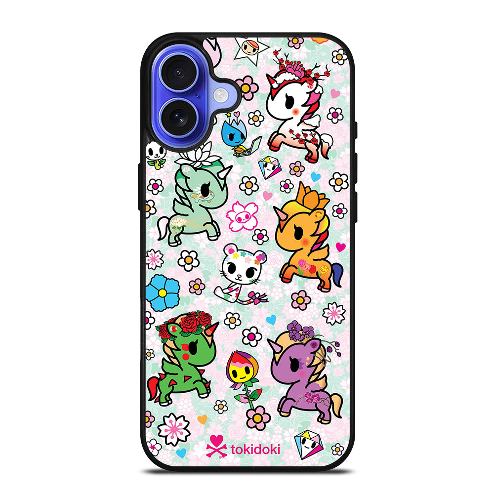 TOKIDOKI UNICORNO PATTERN iPhone 16 Case Cover