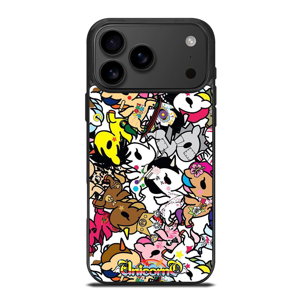TOKIDOKI UNICORNO PATTERN 2 iPhone 17 Pro Max Case Cover