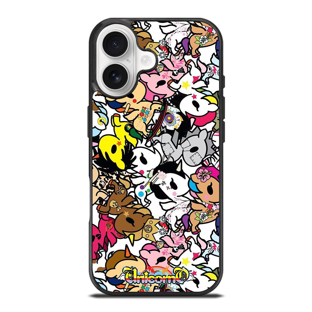 TOKIDOKI UNICORNO PATTERN 2 iPhone 17 Case Cover
