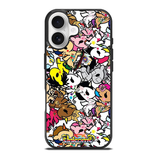 TOKIDOKI UNICORNO PATTERN 2 iPhone 17 Case Cover