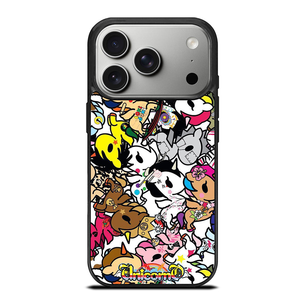 TOKIDOKI UNICORNO PATTERN 2 iPhone 17 Pro Case Cover