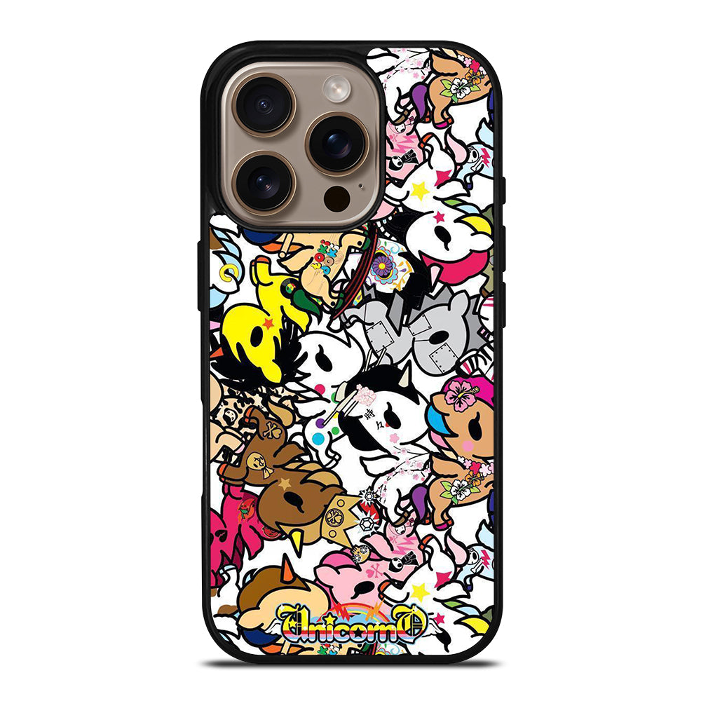 TOKIDOKI UNICORNO PATTERN 2 iPhone 16 Pro Case Cover