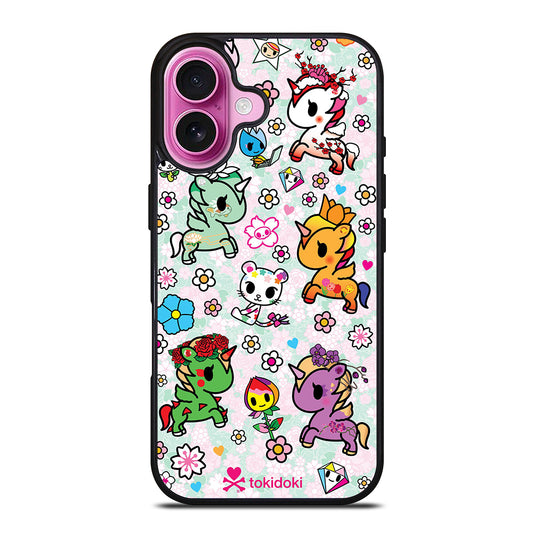 TOKIDOKI UNICORNO PATTERN iPhone 16 Plus Case Cover