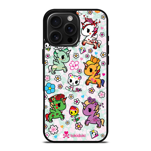 TOKIDOKI UNICORNO PATTERN iPhone 16 Pro Max Case Cover