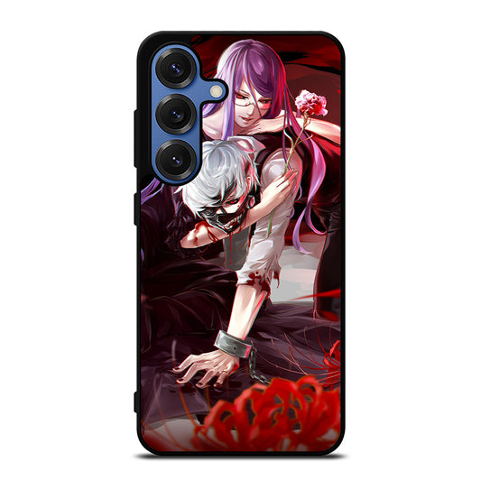 TOKYO GHOUL KANEKI KEN AND RIZE Samsung Galaxy S25 Case Cover