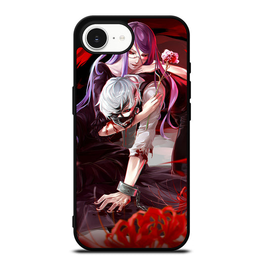TOKYO GHOUL KANEKI KEN AND RIZE iPhone 16e Case Cover
