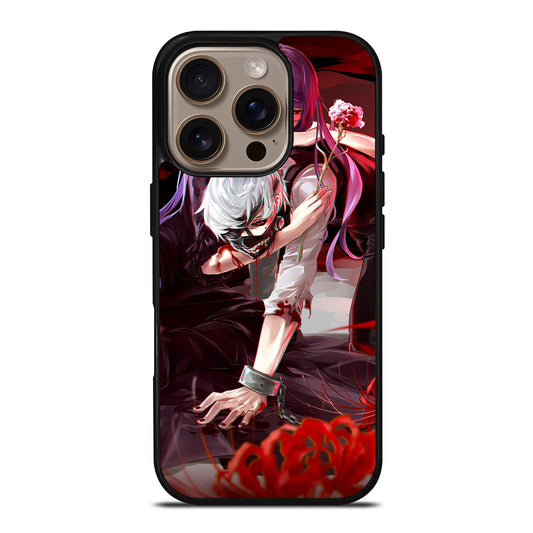 TOKYO GHOUL KANEKI KEN AND RIZE iPhone 16 Pro Case Cover