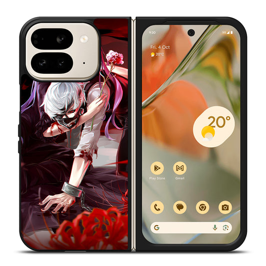 TOKYO GHOUL KANEKI KEN AND RIZE Google Pixel 9 Pro Fold Case Cover