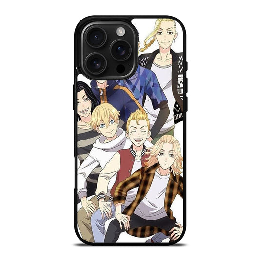 TOKYO REVENGERS ALL CHARACTERS 1 iPhone 16 Pro Max Case Cover