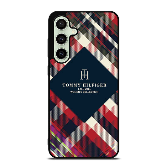 TOMMY HILFIGER LOGO PLAID Samsung Galaxy S24 FE Case Cover