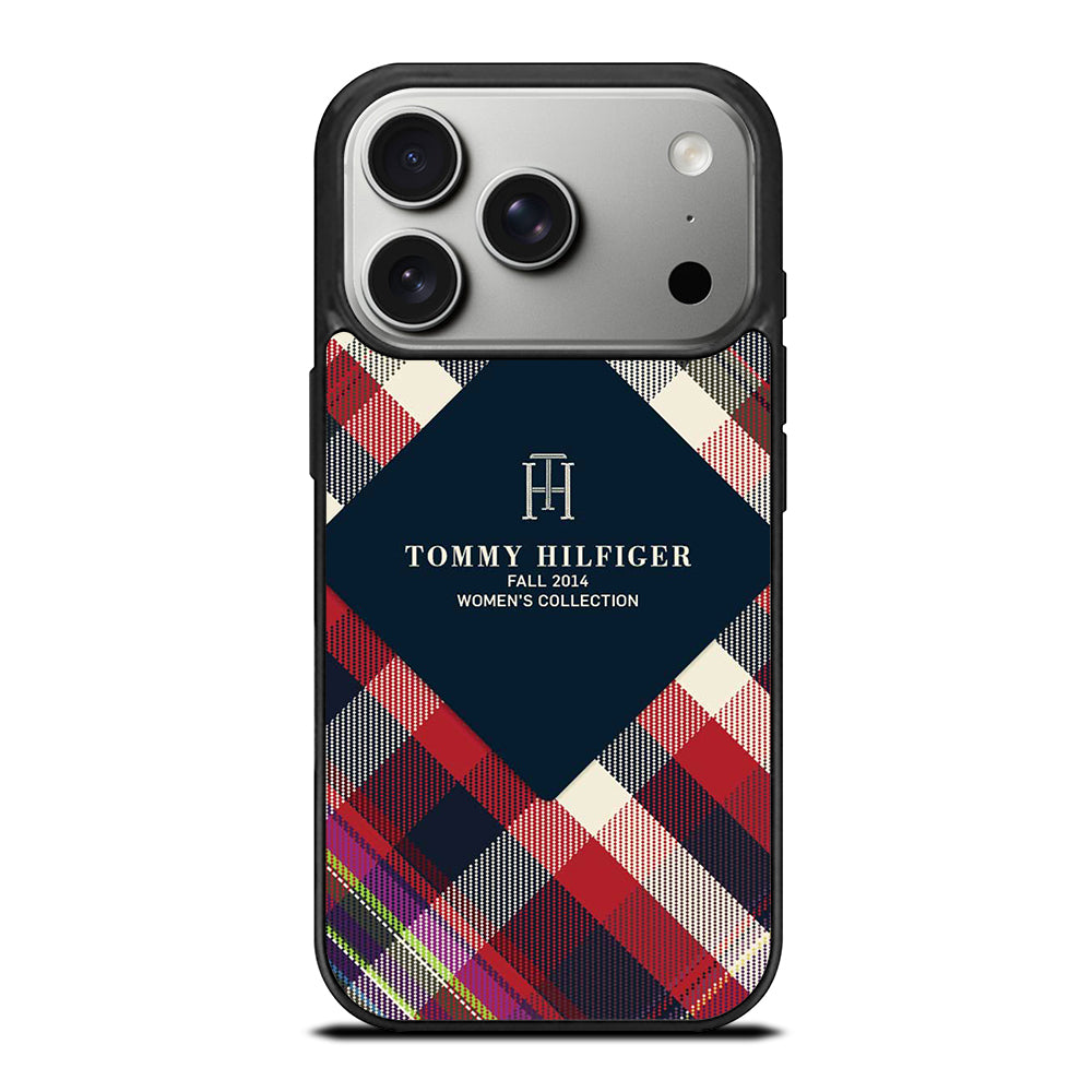 TOMMY HILFIGER LOGO PLAID iPhone 17 Pro Case Cover