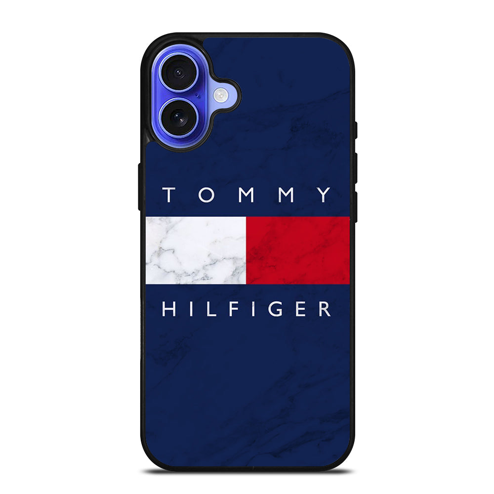 TOMMY HILFIGER MARBLE iPhone 16 Case Cover