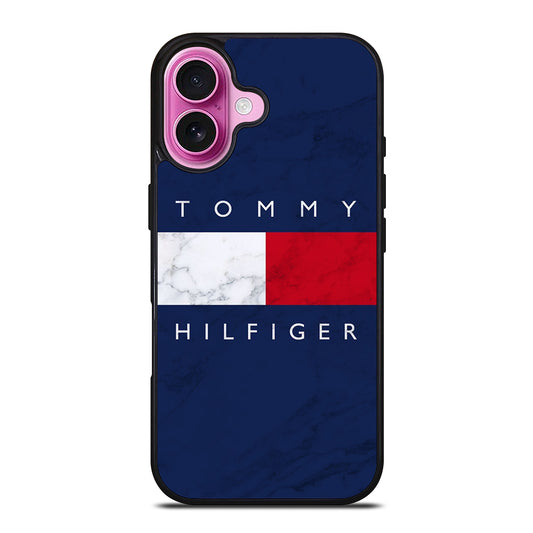 TOMMY HILFIGER MARBLE iPhone 16 Plus Case Cover