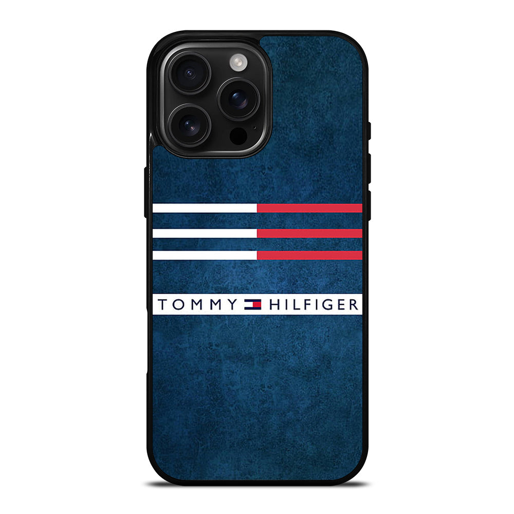 TOMMY HILFIGER STRIPE iPhone 16 Pro Max Case Cover