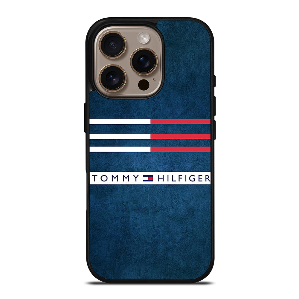 TOMMY HILFIGER STRIPE iPhone 16 Pro Case Cover