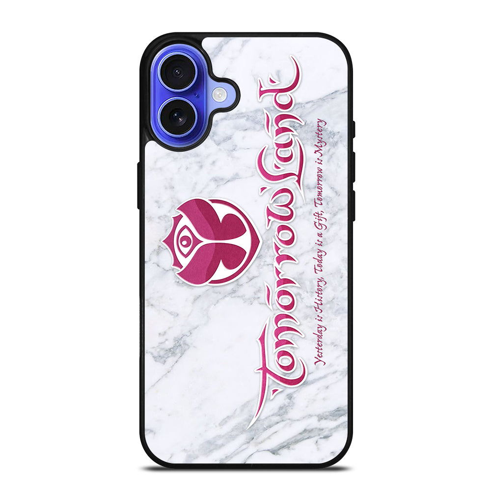 TOMORROWLAND MYSTERY LOGO MARBLE iPhone 16 Case Cover