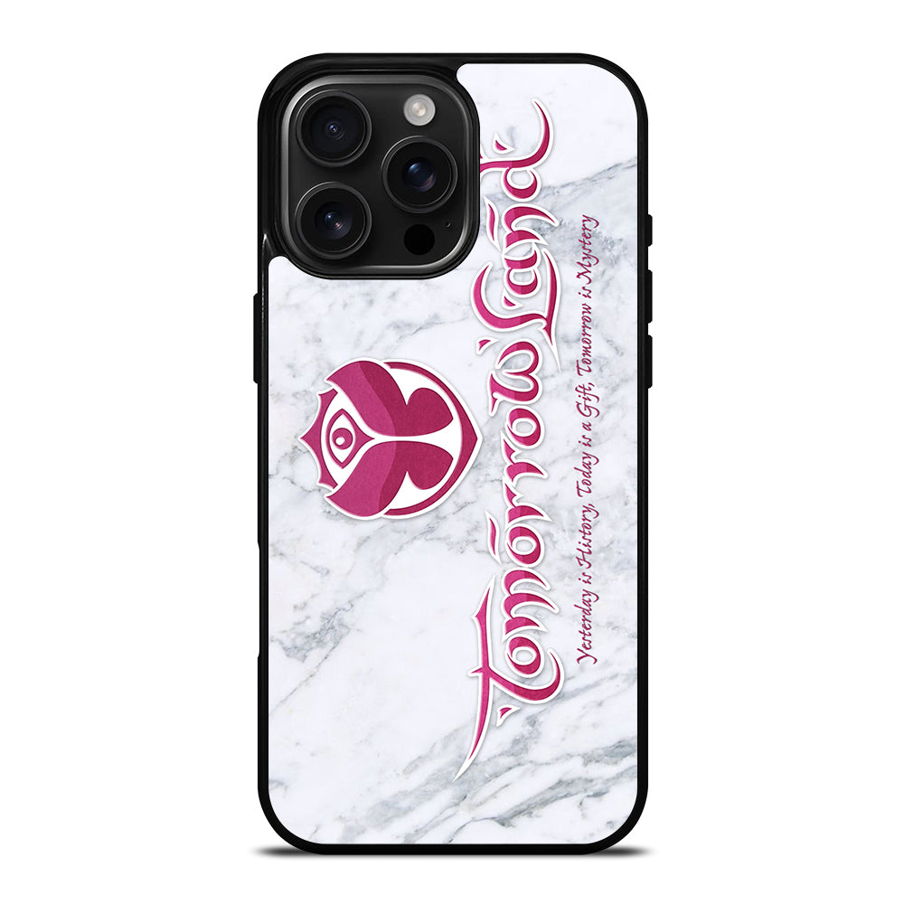 TOMORROWLAND MYSTERY LOGO MARBLE iPhone 16 Pro Max Case Cover