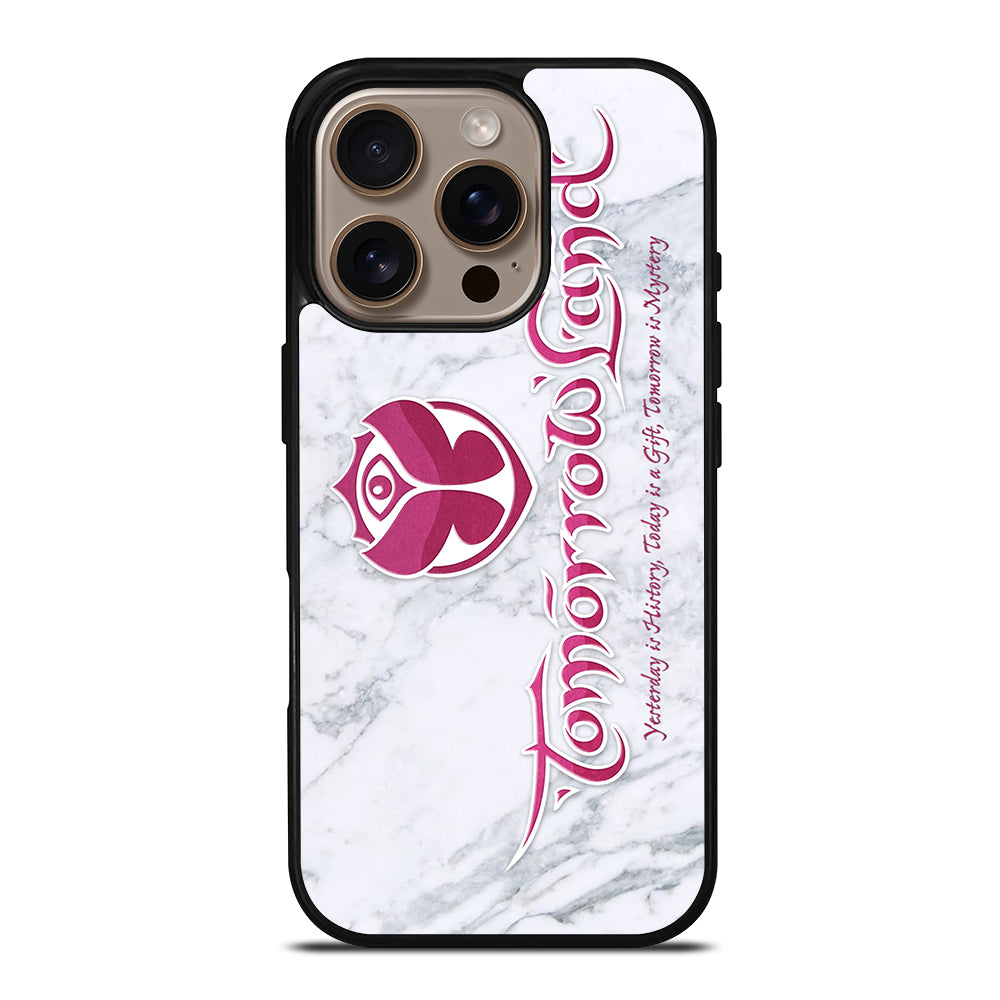 TOMORROWLAND MYSTERY LOGO MARBLE iPhone 16 Pro Case Cover