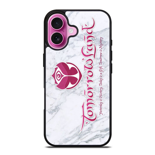 TOMORROWLAND MYSTERY LOGO MARBLE iPhone 16 Plus Case Cover