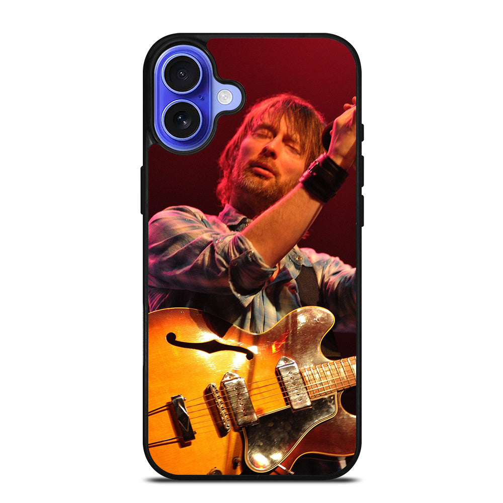 TOM YORKE AND GUITAR RADIOHEAD iPhone 16 Case Cover