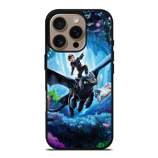 TOOTHLESS DRAGON AND HICCUP iPhone 16 Pro Case Cover