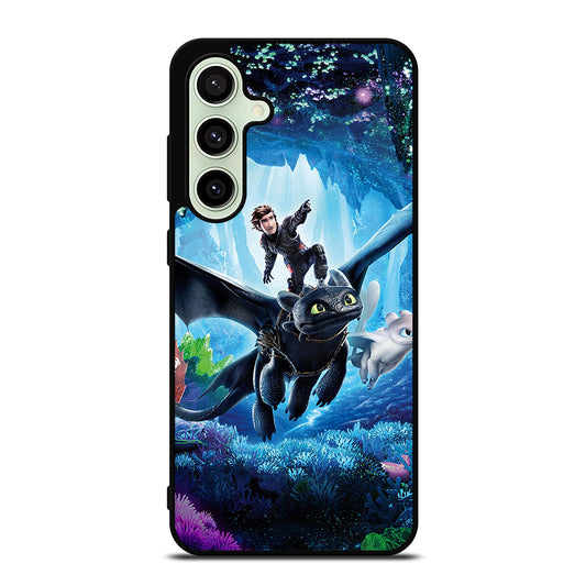 TOOTHLESS DRAGON AND HICCUP Samsung Galaxy S24 FE Case Cover