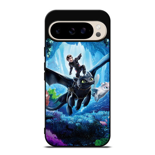 TOOTHLESS DRAGON AND HICCUP Google Pixel 9 Pro Case Cover