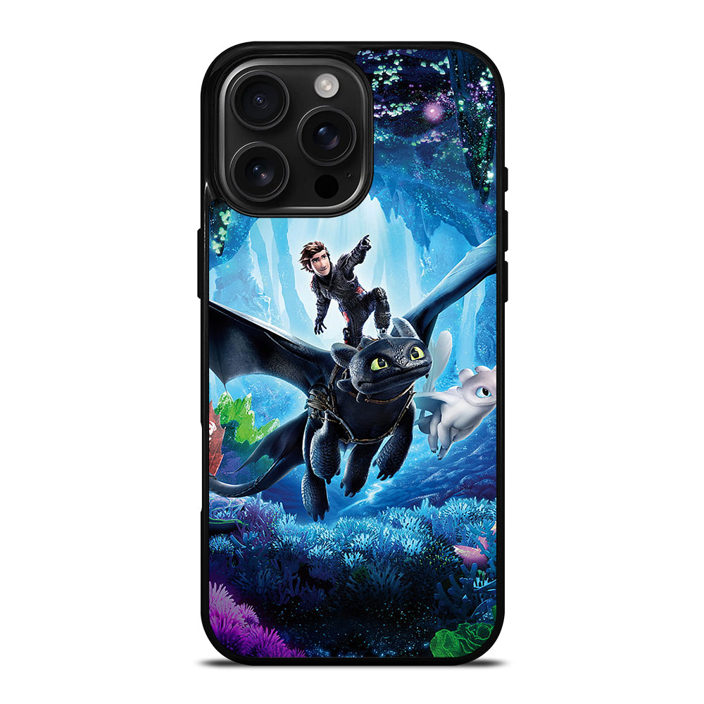 TOOTHLESS DRAGON AND HICCUP iPhone 16 Pro Max Case Cover