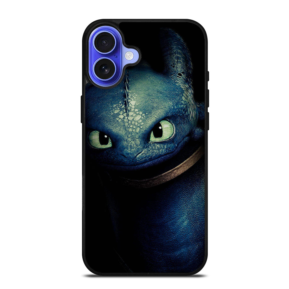 TOOTHLESS DRAGON FACE iPhone 16 Case Cover