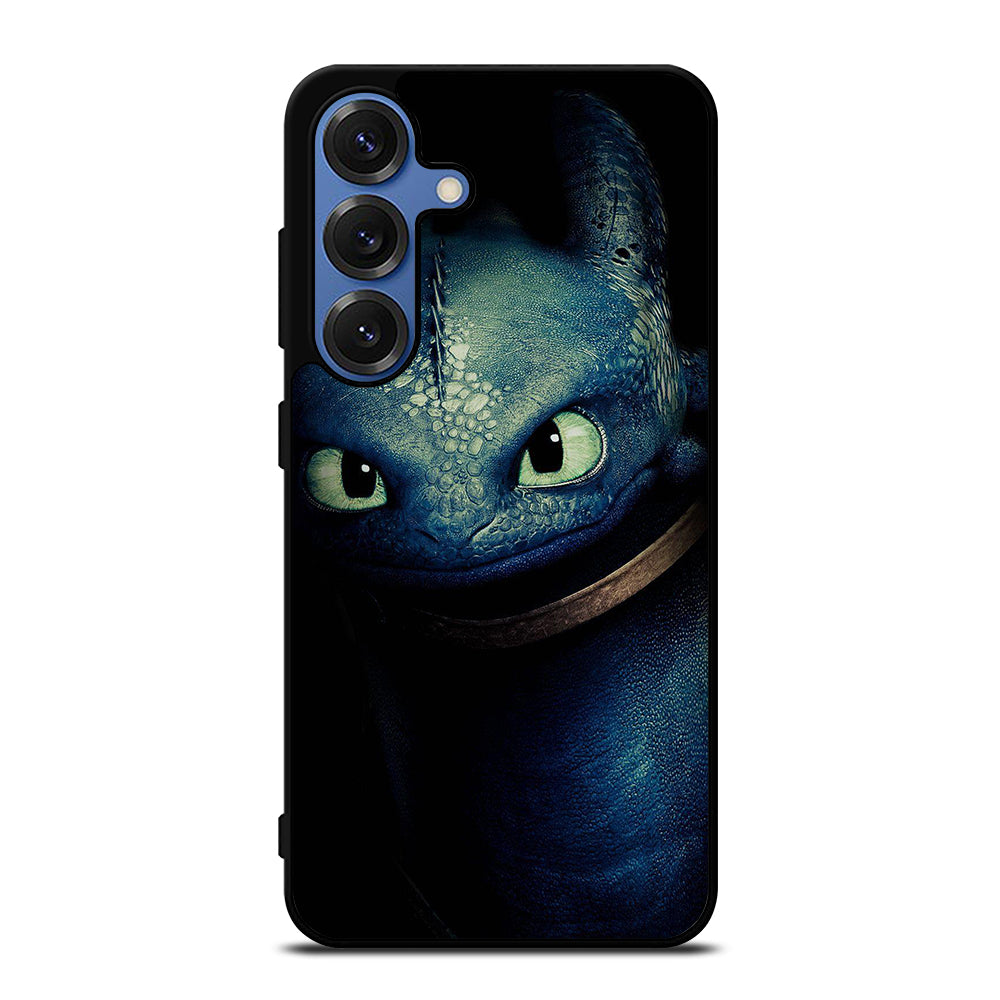 TOOTHLESS DRAGON FACE Samsung Galaxy S25 Case Cover